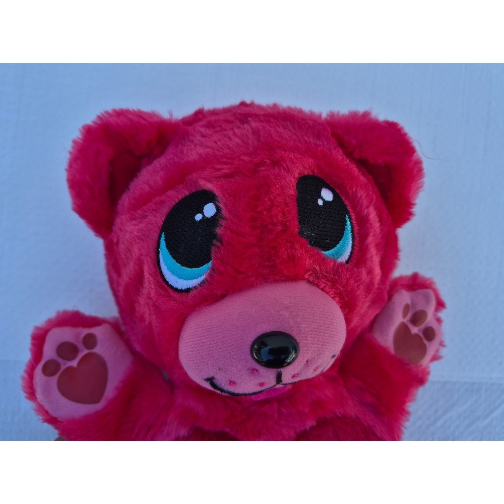 Spin Master Fur Berries Pink Cherry Bear  Plush Transforming Fruit Toy 2007